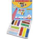 BIC KIDS Pack de 96 feutres de coloriage à pointe large VISACOLOR XL. Couleurs Assorties