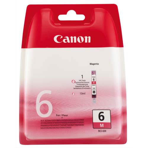 674038_d1-1.jpg CANON Cartouche jet d'encre Magenta pour I550 BCI6M – Image 1