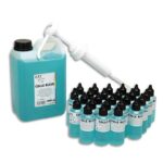 ART PLUS Kit colle Bleutée composé d'un jerrycan de 2 litres de colle Bleutée + 1pompe + 25 flacons 60ml