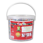 PERLOU Kit PERLOU composé de 35 000 perles à repasser + 10 plaques assorties