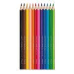 MAPED Boîte de 12 crayons de couleur aquarellables COLOR'PEPS + 1 pinceau offert – Image 2