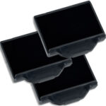 TRODAT Blister 3 recharges 6/50 pour appareils 5030/5200/5430/5431/5435/5546. Noir