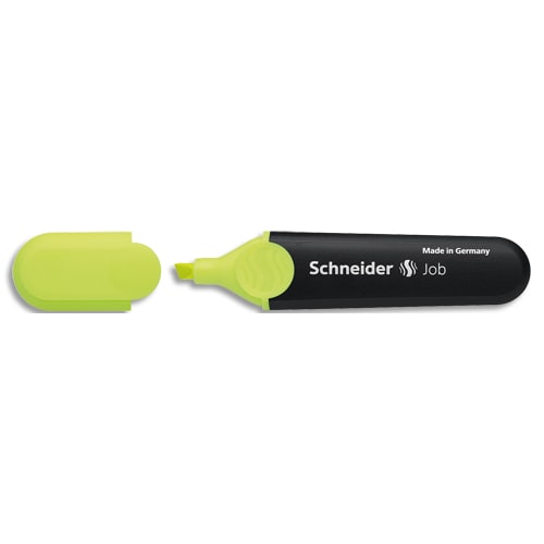 692964_d1.jpg SCHNEIDER Surligneur JOB 150 (rechargeable) pointe biseautée, encre Jaune – Image 1
