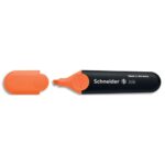 SCHNEIDER Surligneur JOB 150 (rechargeable) pointe biseautée, encre Orange