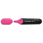 SCHNEIDER Surligneur JOB 150 (rechargeable) pointe biseautée, encre Rose
