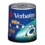 VERBATIM tour de 100 CDR 700MB, 52x 43411
