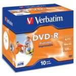 VERBATIM tour de 25 DVD+RW 4x 43489