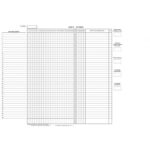 FUZEAU Registre d'appel sans découpe, contrôle par demi-journée - Format A4 21x29,7cm - 24 pages – Image 2