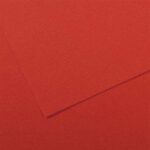 CLAIREFONTAINE Paquet de 25 feuilles Affiche couleur 75g 60x80 cm Rouge