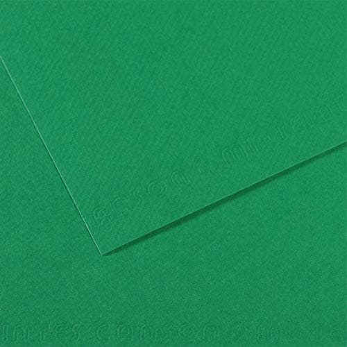 726554_d1-1.jpg CLAIREFONTAINE Paquet de 25 feuilles Affiche couleur 75g 60x80 cm Vert – Image 1