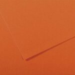 CLAIREFONTAINE Paquet de 25 feuilles Affiche couleur 75g 60x80 cm Orange