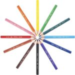 BIC KIDS Evolution Triangle ECOlutions Crayons de couleur Triangulaires - Assortis, Pot à Crayons de 48 – Image 2