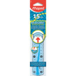 MAPED Incassable - Règle plastique 15 cm - incassable - disponible dans différentes couleurs