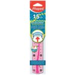 MAPED Incassable - Règle plastique 15 cm - incassable - disponible dans différentes couleurs – Image 3
