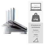 FELLOWES Support pour ordinateur portable inclinable et superposable Office Suites – Image 3