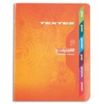 CALLIGRAPHE Cahier de texte piqûre 70g 17X22 120 pages grands carreaux Seyès CALLIGRAPHE 7000