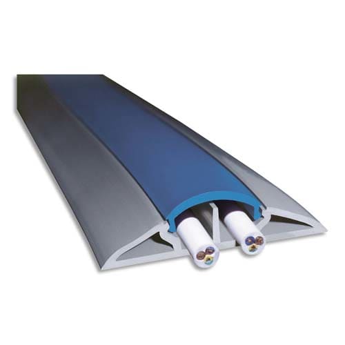 777927_d1-1.jpg VISO Protège-câbles souple Gris longueur 3 mètres - 66 x 15 mm / ouverture 12 x 19 mm – Image 1