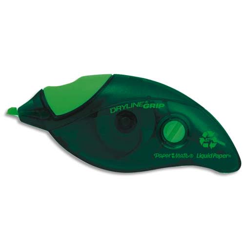 854049_d1.jpg PAPERMATE Roller de correction Dryline Grip 4,2mmx8,5m - Version recyclée – Image 1