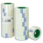 PERGAMY Tour de 8 rubans adhésifs invisibles 19x33 mm