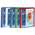 EXACOMPTA Classeur personnalisable KREACOVER en polypropylène, 4 anneaux 15mm, pour A4, coloris Assortis – Image 3