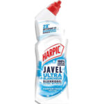 HARPIC Javel ultra blancheur, flacon de 750ml. Formule épaisse, 100% désinfectant, parfum frais