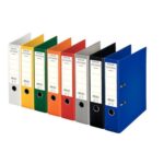 ESSELTE Classeur à levier Chromos Plus, A4, 8 cm, PP, jaune – Image 2