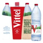 VITTEL Bouteille plastique d'eau d'1,5 litre minérale plate – Image 2