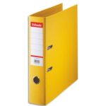 ESSELTE Classeur à levier Standard, A4, 7,5 cm, PP, jaune