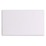 CLAIREFONTAINE Paquet de 25 cartes 120g POLLEN 8,2x12,8cm. Coloris Blanc