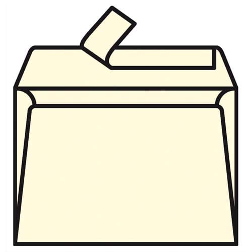 056080_d1-1.jpg CLAIREFONTAINE Paquet de 20 enveloppes 120g POLLEN 9x14cm. Coloris Ivoire – Image 1