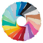 EXACOMPTA Chemise 3 rabats et élastique, en carte lustrée 5/10e, 400gr. Format 24x32cm. Coloris assortis – Image 3