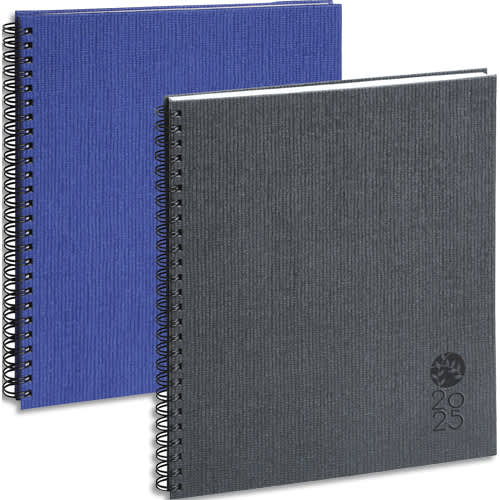 096240_d1-1.jpg EXACOMPTA Semainier FOREVER Eurotime 22W recyclé Janvier à Décembre, spiralé, 22,5x18,5cm assortis – Image 1