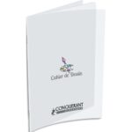 CONQUERANT C9 Cahier de dessin 24X32cm 48 pages unies. Couverture polypro incolore