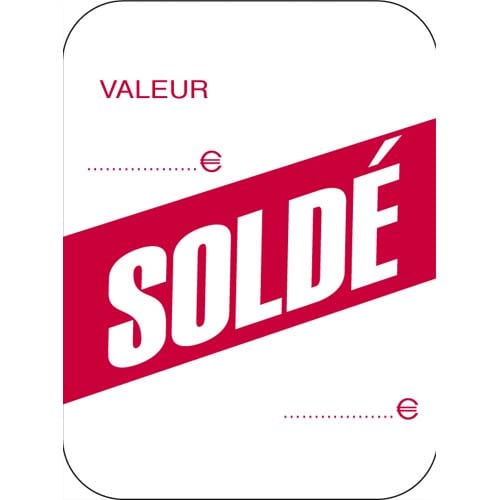 137688_d1.jpg AVERY Boîte de 1000 étiquettes perforées pré imprimées SOLDÉ. Dim: 49x65 mm. – Image 1