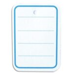 AVERY Boîte de 1000 étiquettes perforées lingnées. Dim: 31x46 mm.