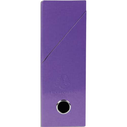 143753_d1.jpg EXACOMPTA Boîte de transfert Iderama, carte lustrée pelliculée, dos 9 cm, 34x25,5 cm, coloris Violet – Image 1