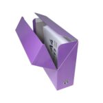 EXACOMPTA Boîte de transfert Iderama, carte lustrée pelliculée, dos 9 cm, 34x25,5 cm, coloris Violet – Image 3