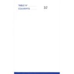 EXACOMPTA Bloc Maître d'hôtel 50 feuillets 85x150 mm 50/3 autocopiant