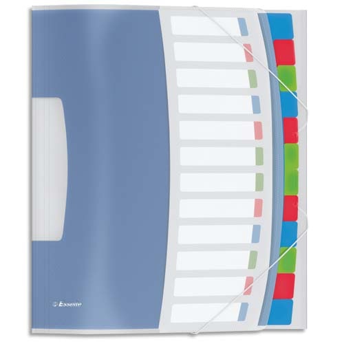 146670_d1.jpg ESSELTE Trieur 12 touches - VIVIDA multicolores – Image 1