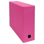 EXACOMPTA Boîte de transfert Salsa, carton fort recouvert papier, dos 9 cm, 34x25,5 cm, coloris assortis – Image 4