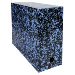 EXACOMPTA Boîte transfert marbrée Anoney, carton rigide recouvert papier vernis, dos 12cm, assortis – Image 3