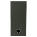 EXACOMPTA Boîte transfert pâte naturelle, carton rigide recouvert de papier recyclé Vert foncé, dos 12 cm – Image 3