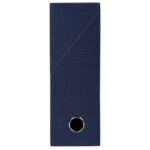 EXACOMPTA Boîte de transfert, carton rigide recouvert de papier toilé, dos 9 cm, 34x25,5 cm, Bleu – Image 3