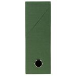 EXACOMPTA Boîte de transfert, carton rigide recouvert de papier toilé, dos 9 cm, 34x25,5 cm, Vert – Image 3