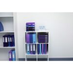 EXACOMPTA Boîte de transfert Iderama, carte lustrée pelliculée, dos 9 cm, 34x25,5 cm, coloris assortis – Image 4