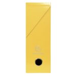 EXACOMPTA Boîte de transfert Iderama, carte lustrée pelliculée, dos 9 cm, 34x25,5 cm, coloris Jaune – Image 4