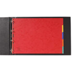 EXACOMPTA Jeu d'intercalaires 5 positions en carte lustrée 5/10e format A3 400g – Image 3