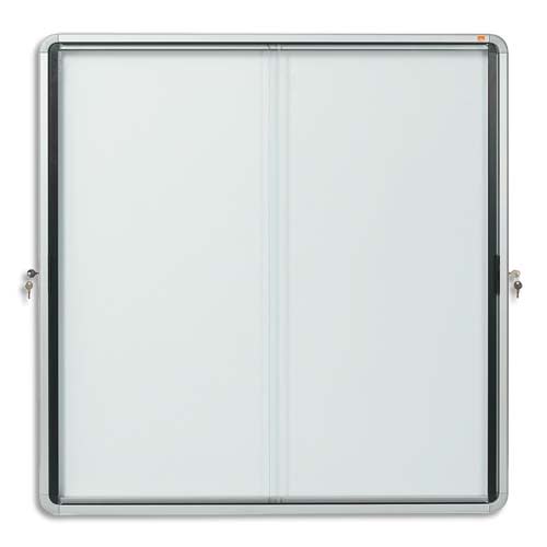 174308_d1.jpg NOBO Vitrine d'affichage Premium Plus, magnétique, intérieur, surface d'affichage 27 x A4, 1902572 – Image 1