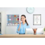 NOBO Etui de 100 fiches T en carton, 170 g/m2, indice 2, vert – Image 3