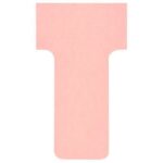 VALREX Etui de 100 fiches T NOBO en carton 170 g/m2 indice 1 Rose